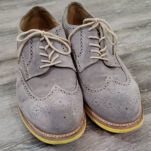 14th & Union Grey Leather Shoes Sz 12